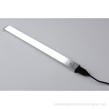 LED PIR sensor bar light 3 pcs linkable 12W